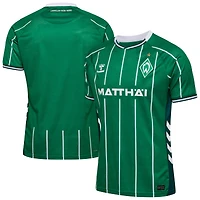 Unisex Hummel  Green Werder Bremen Home 2025/26 Replica Jersey