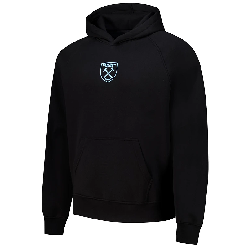 Sweat à capuche oversize noir West Ham United Dream pour homme