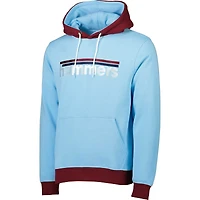 Sweat à capuche West Ham United Outdoor pour homme bleu