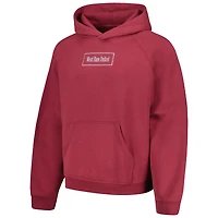 Sweat à capuche raglan oversize West Ham United Old English bordeaux pour homme