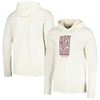 T-shirt à capuche manches longues West Ham United crème pour homme