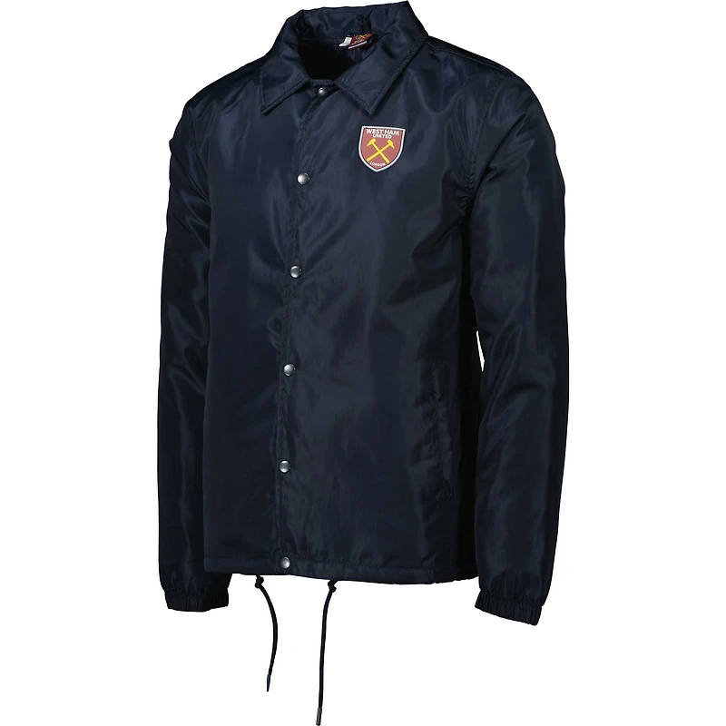 Veste Homme Bleu Marine West Ham United Coaches Full-Snap