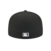 Casquette ajustée 59FIFTY noire New Era pour homme, thème West Michigan Whitecaps