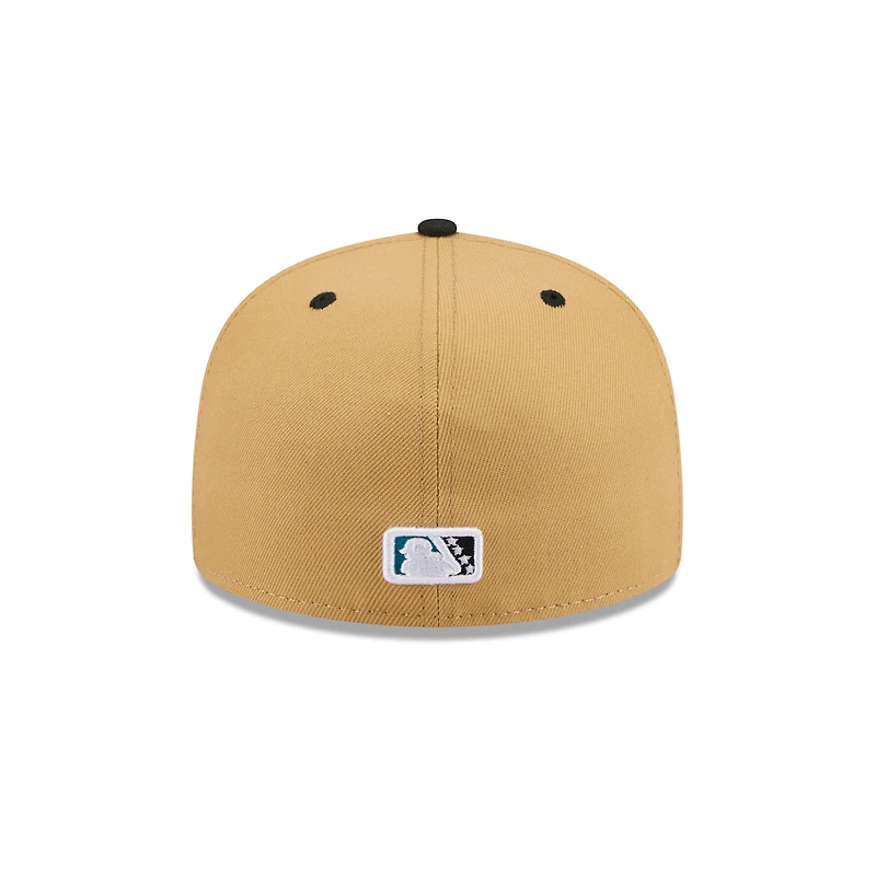 Casquette ajustée 59FIFTY pour homme New Era White West Michigan Whitecaps Theme Nights