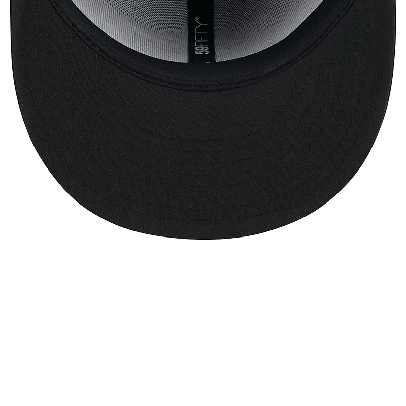 Casquette ajustée 59FIFTY Black West Michigan Whitecaps Theme Night Beer City Bung Hammers pour hommes