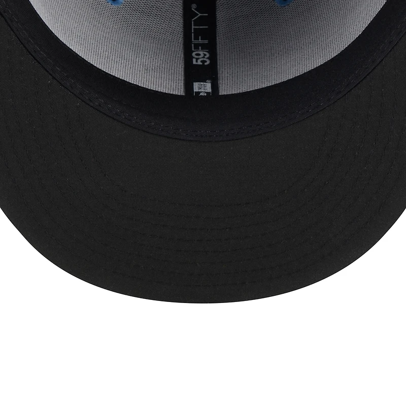 Men's New Era Navy West Michigan Whitecaps Authentic Collection Alternate Logo 59FIFTY Fitted Hat