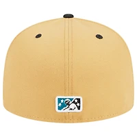Casquette ajustée 59FIFTY pour homme New Era White West Michigan Whitecaps Theme Nights Grand Rapids Dam Breakers