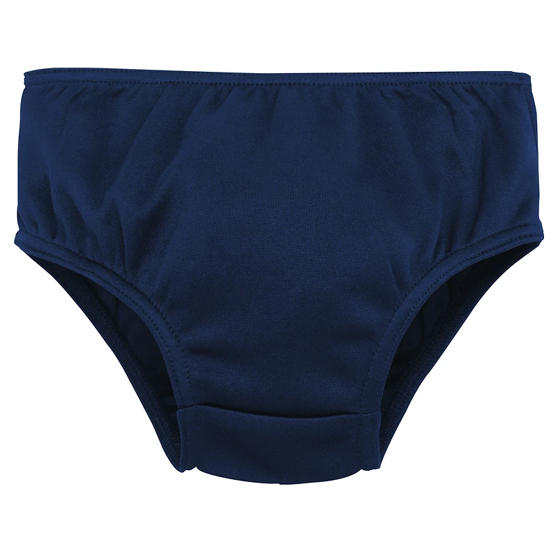 Robe de capitaine des West Virginia Mountaineers pour filles la marine avec bloomers