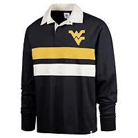 Polo de rugby à manches longues '47 Navy West Virginia Mountaineers Clubhouse Knox Thames pour hommes