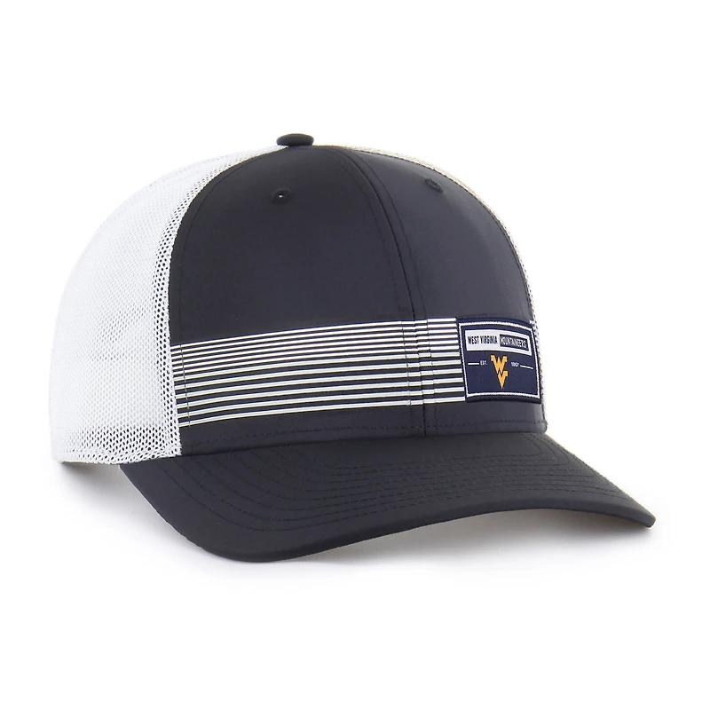 Casquette réglable '47 Navy West Virginia Mountaineers Rangefinder brrr Trucker pour hommes