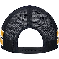 Men's '47 Navy West Virginia Mountaineers Sideband Trucker Adjustable Hat