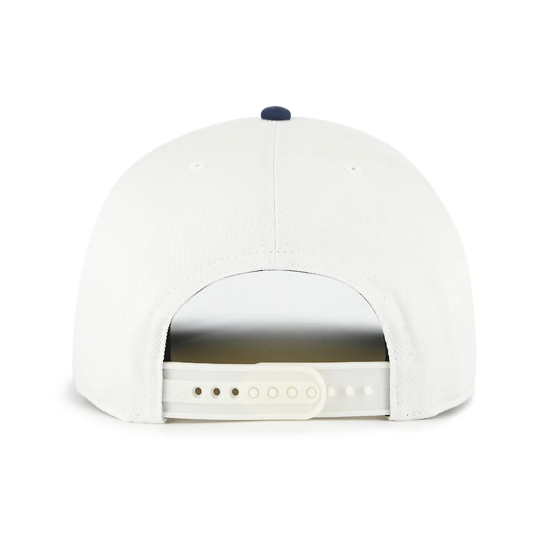 Men's '47 White West Virginia Mountaineers Contemporary Basics Two-Tone Hitch Adjustable Hat