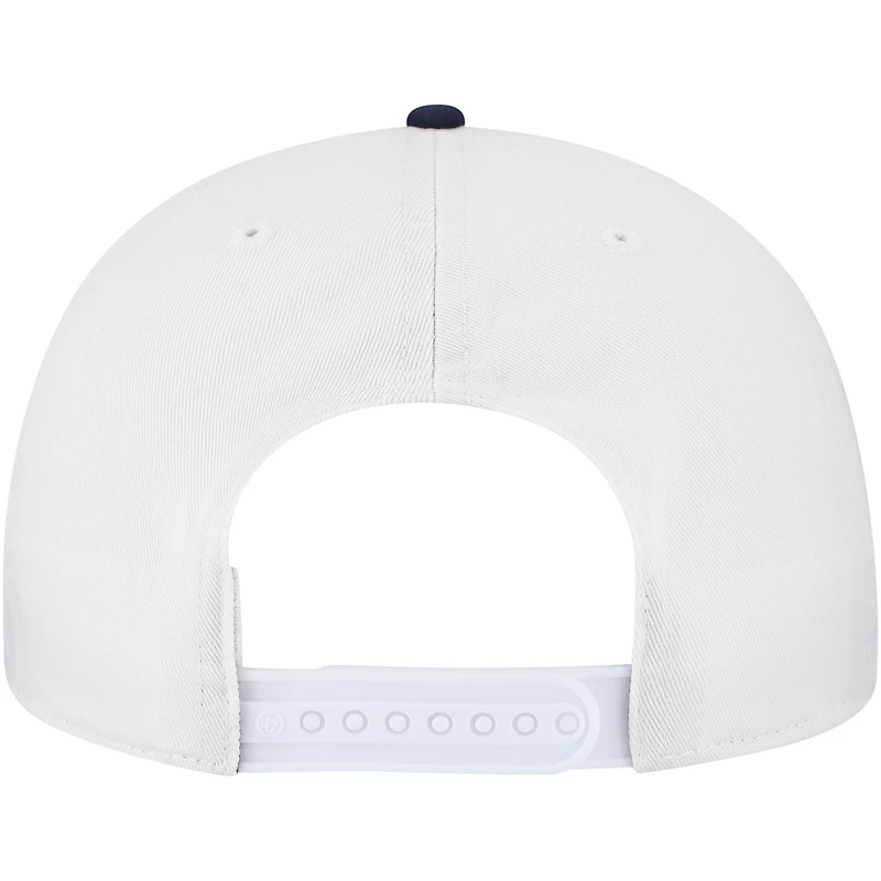 Men's '47 White West Virginia Mountaineers Gridiron Clean Up Adjustable Hat