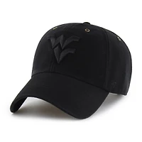 Casquette ajustable Carhartt x '47 Black West Virginia Mountaineers Clean Up pour homme
