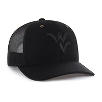 Casquette trucker Carhartt x '47 noire West Virginia Mountaineers pour homme, ajustable