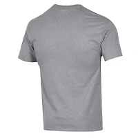 Men's Champion  Heather Gray West Virginia Mountaineers Basic Arch T-Shirt