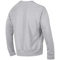 Chandail à enfiler armure inversée Champion West Virginia Mountaineers Arch pour homme, gris chiné