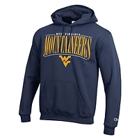 Men's Champion  Navy West Virginia Mountaineers Team Pride Powerblend Hoodie