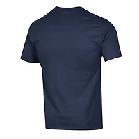 T-shirt Champion bleu marine de l'équipe des Mountaineers Virginie-Occidentale pour hommes (Zoom)