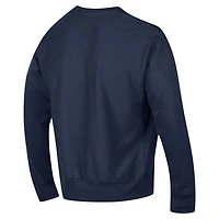 Sweat-shirt à enfiler Champion Navy West Virginia Mountaineers Vault Late Night Reverse Weave pour homme