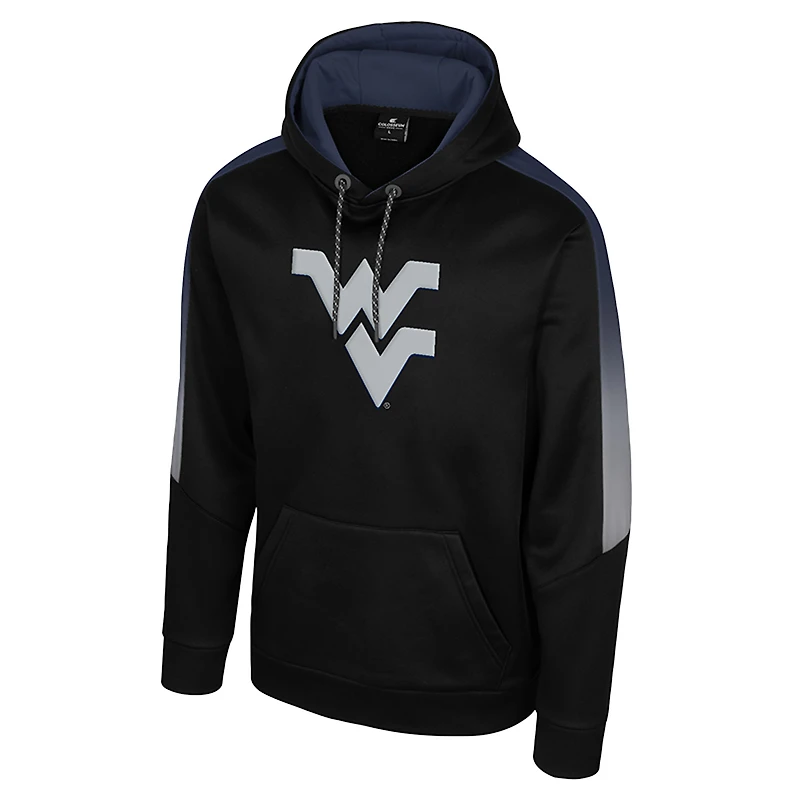 Sweat à capuche noir The Gang des West Virginia Mountaineers pour homme Colosseum