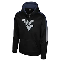 Sweat à capuche noir The Gang des West Virginia Mountaineers pour homme Colosseum