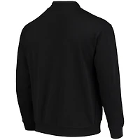 Veste Colosseum Black West Virginia Mountaineers Tortugas Logo Quarter-Zip pour homme