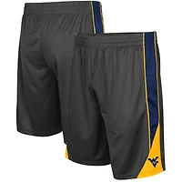Short Colosseum Charcoal pour homme West Virginia Mountaineers Team Turnover