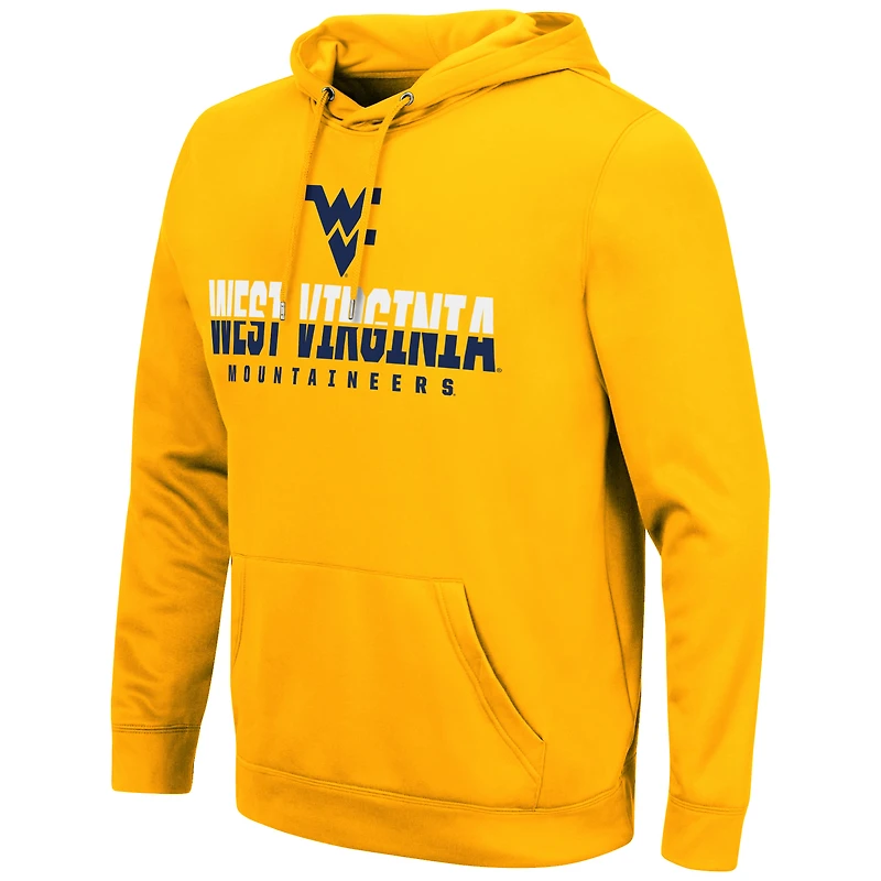 Sweat à capuche Colosseum Gold West Virginia Mountaineers Lantern pour homme