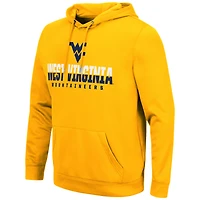 Sweat à capuche Colosseum Gold West Virginia Mountaineers Lantern pour homme