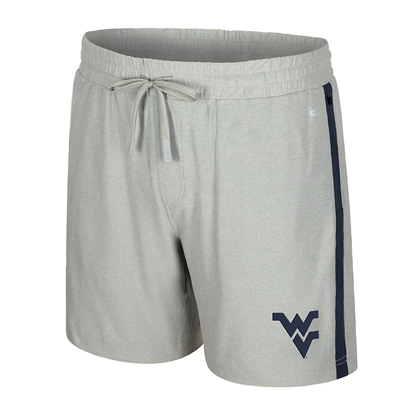 Men's Colosseum Gray West Virginia Mountaineers Mac Shorts