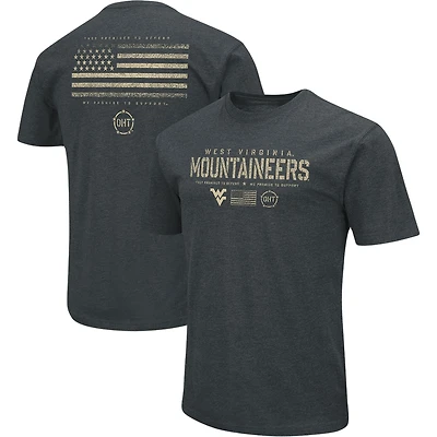 CO3 WVU NOIR HOMME OHT MILITAIRE APPRÉCIATION DRAPEAU 2.0 SS TEE TEEMENSCR