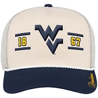 Men's Colosseum  Natural West Virginia Mountaineers Frank Podium Adjustable Hat