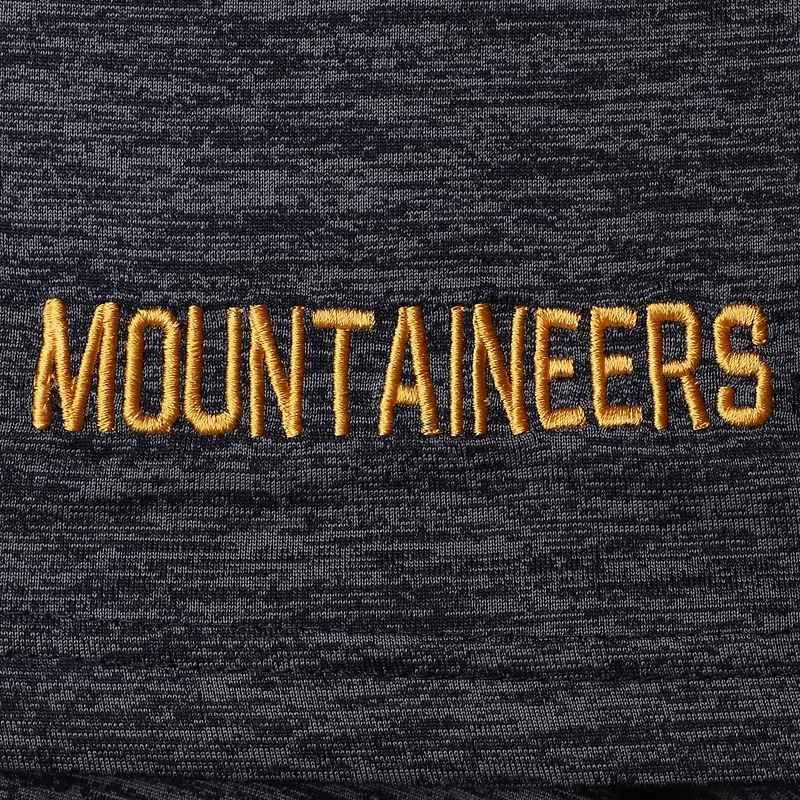 Men's Colosseum Navy West Virginia Mountaineers Big & Tall Down Swing Polo