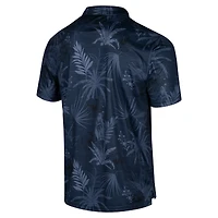 Polo Colosseum bleu marine West Virginia Mountaineers Big & Tall Palms pour hommes