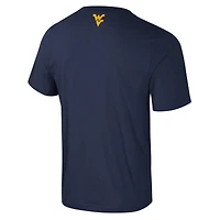 T-shirt Colosseum Navy West Virginia Mountaineers Color Pop Active Blend pour hommes