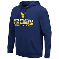 Sweat à capuche Colosseum Navy West Virginia Mountaineers Lantern pour homme