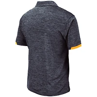 Men's Colosseum Navy West Virginia Mountaineers Nelson Polo
