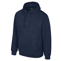 Men's Colosseum Navy West Virginia Mountaineers New Member Hoodie