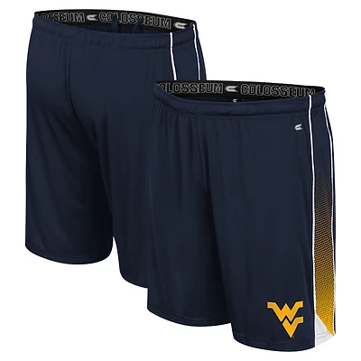 Men's Colosseum Navy West Virginia Mountaineers Online Shorts