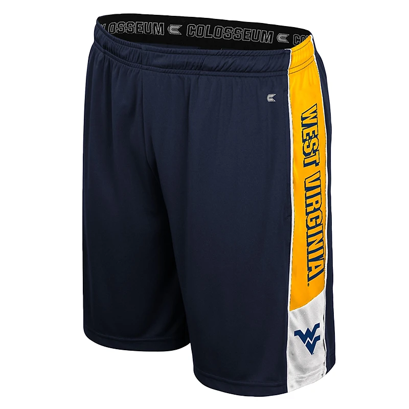 Men's Colosseum Navy West Virginia Mountaineers Quantum Shorts