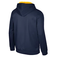 Sweat à capuche Colosseum Navy West Virginia Mountaineers Reese pour hommes