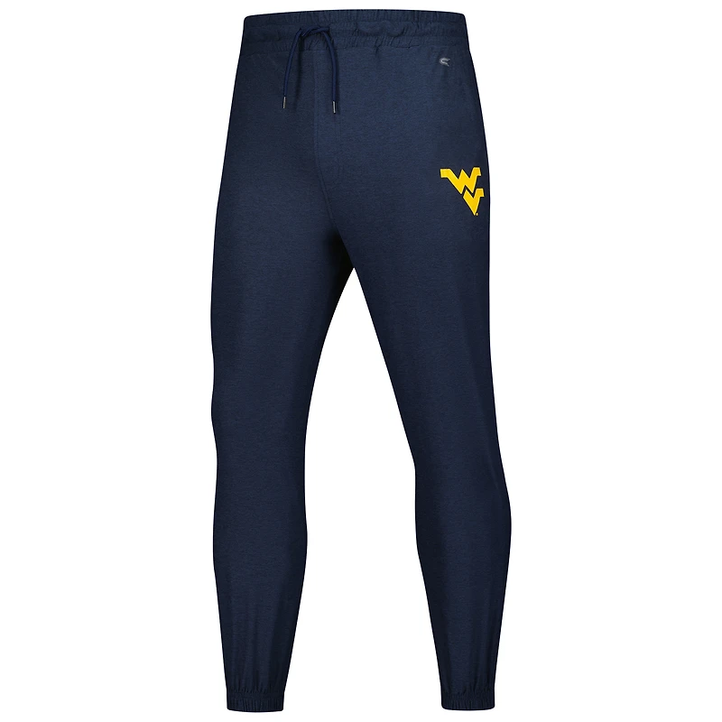 Men's Colosseum Navy West Virginia Mountaineers Revolution Jogger Pants