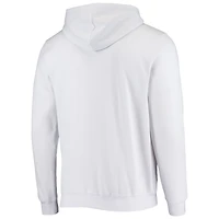 Chandail à capuchon Colosseum White West Virginia Mountaineers Arch & Logo 3.0 pour hommes
