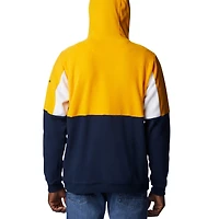 Chandail à capuchon quart de zip Columbia Navy Mountaineers Lodge pour hommes