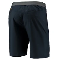 Men's Columbia Navy West Virginia Mountaineers Twisted Creek Omni-Shield Shorts