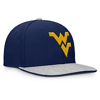 Men's Fanatics Navy West Virginia Mountaineers Loden Snapback Hat