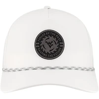 Men's Legacy Athletic  White West Virginia Mountaineers Built on Bravery Caddy Adjustable Hat