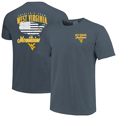 Men's  Navy West Virginia Mountaineers America's Team T-Shirt