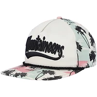 Casquette New Era West Virginia Mountaineers High Tide Golfer Snapback pour homme